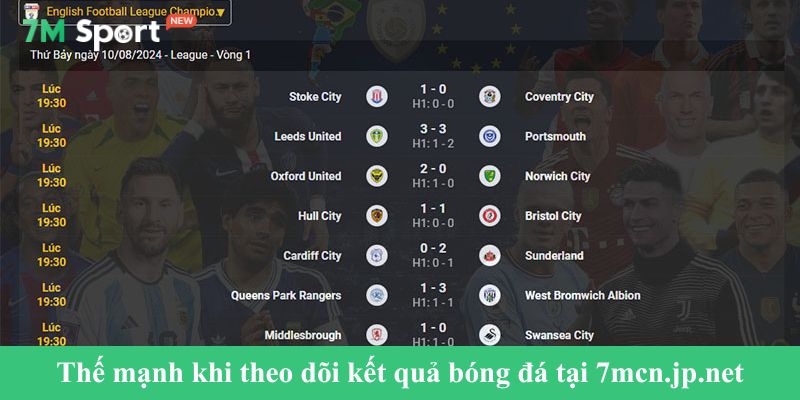 Thế mạnh khi theo dõi kết quả bóng đá tại steelers.com.tw